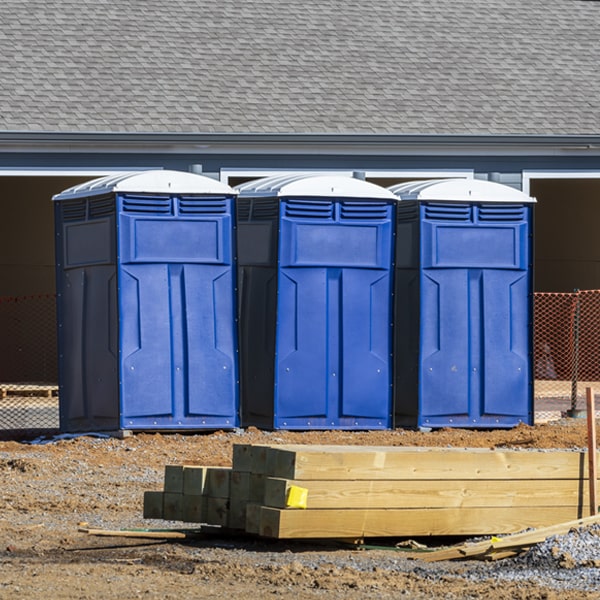 can i customize the exterior of the portable toilets with my event logo or branding in Zapata Ranch Texas